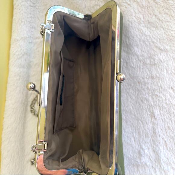 Vintage Bijoux Terner Faux Ostrich Ball Claspe Chain Strap Handbag, Shoulder Bag - Picture 10 of 16